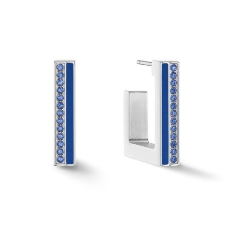 Пусеты Blue-Silver 0133/21-0717 Coeur de Lion