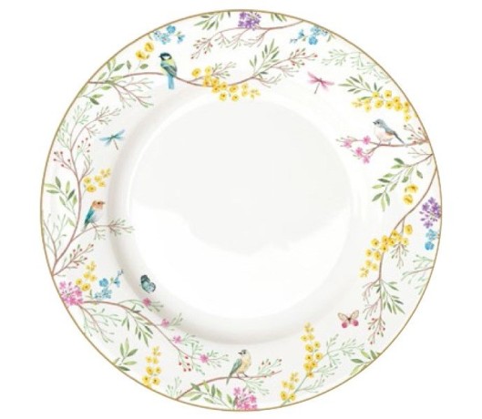 Тарелка обеденная Пение птиц, 26,5 см. Easy Life