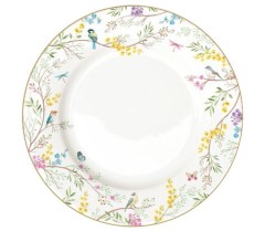 Тарелка обеденная Пение птиц, 26,5 см. Easy Life