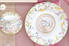 Тарелка обеденная Пение птиц, 26,5 см. Easy Life