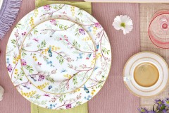 Тарелка обеденная Пение птиц, 26,5 см. Easy Life