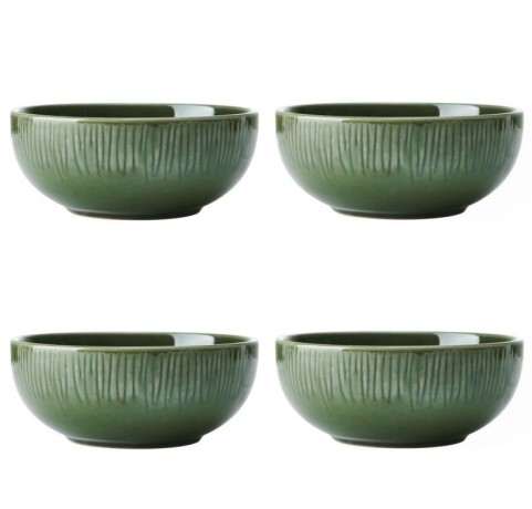 Набор из 4 пиал Mikasa Jardin GREEN, 15 см. Kitchen Craft