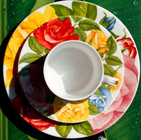 Чашка с блюдцем чайная, 230 мл. ROMANTICA Taitu