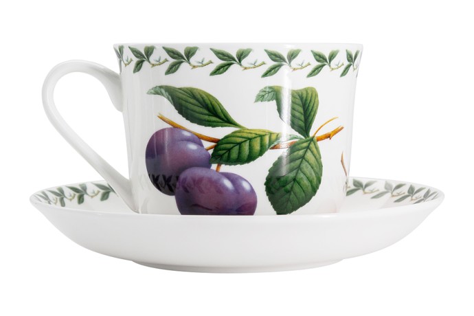 Чашка с блюдцем Слива в подарочной упаковке, 0.48 л. Maxwell & Williams