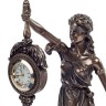 WS-696 Статуэтка-часы "Фемида - богиня правосудия"