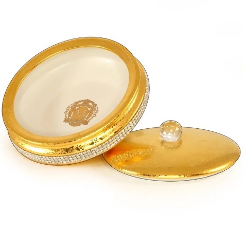 Шкатулка, 21х9 см. DUBAI, керамика, swarovski