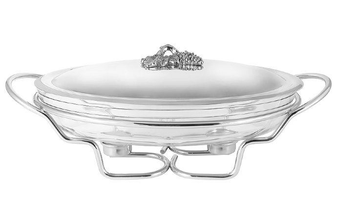 Блюдо овальное с подогревом Винтаж, 3 л. Regent