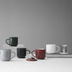 Кружка чайная с ситечком, 380 мл. синий, Minima Viva Scandinavia