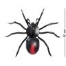 75-015 Панно настенное "Паук Черная Вдова" (албезия, о.Бали) 50 см