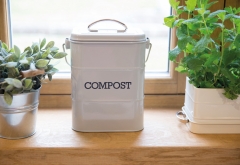 Бак для мусора, 16,5x12x24 см. Living Nostalgia Kitchen Craft