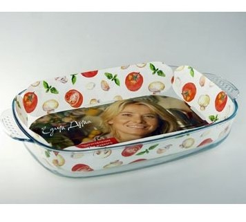 Форма стеклянная, прямоугольная, 1,5 л. Едим Дома