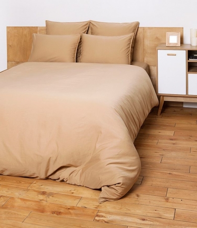 Комплект постельного белья "SOFT SATEEN", софт сатин, 200х220+240x260+2(50х70) см. золотой, BOVI