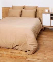 Комплект постельного белья &quot;SOFT SATEEN&quot;, софт сатин, 200х220+240x260+2(50х70) см. золотой, BOVI