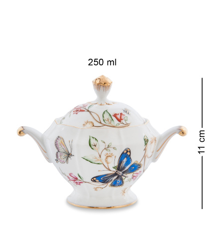 JK- 46 Чайный сервиз на 6 перс."Райский сад" (Pavone)