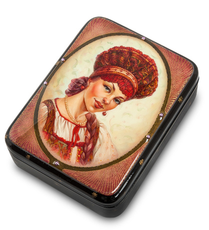 ШК-65/12 Шкатулка "В кокошнике" исп. Данченко