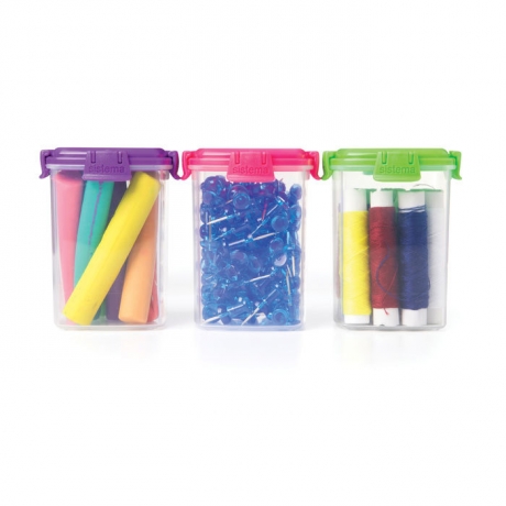 Набор контейнеров TO GO (3 шт.), 138 мл. Sistema