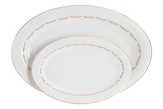 Обеденный сервиз Мираж, 6 персон, 27 предметов, Emily