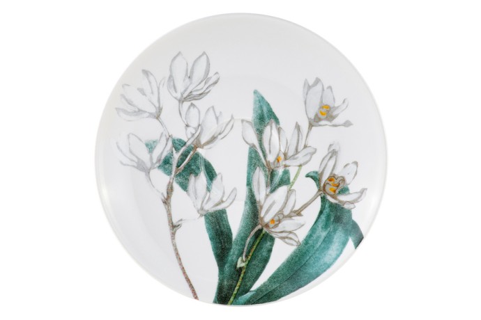 Чашка с блюдцем Орхидея белая, 0,24 л. Maxwell & Williams