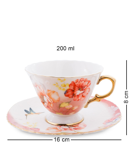 AS-51 Чайный н-р на 6 перс. "Изола-Белла" (Pavone)