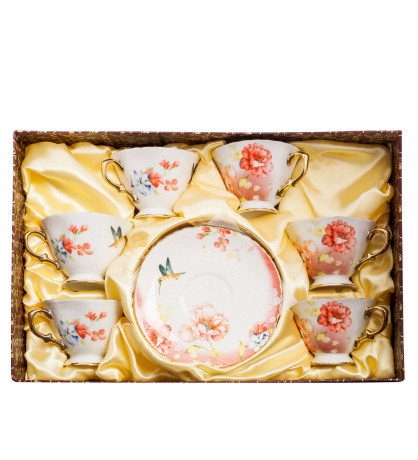 AS-51 Чайный н-р на 6 перс. "Изола-Белла" (Pavone)