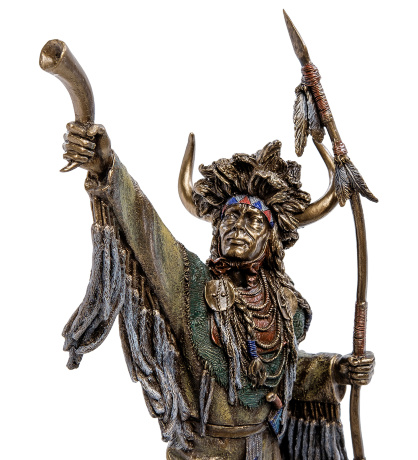 WS-439 Статуэтка "Индейский вождь"