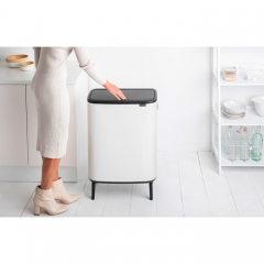 Мусорный бак Touch Bin Bo Hi (60 л), Белый Brabantia