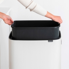 Мусорный бак Touch Bin Bo Hi (60 л), Белый Brabantia