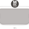 Мусорный бак Touch Bin Bo Hi (60 л), Белый Brabantia