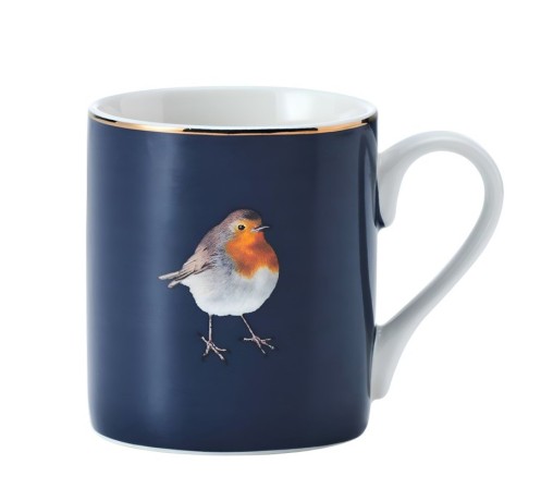Кружка фарфоровая Robin Mikasa BLUE, 280 мл. Kitchen Craft