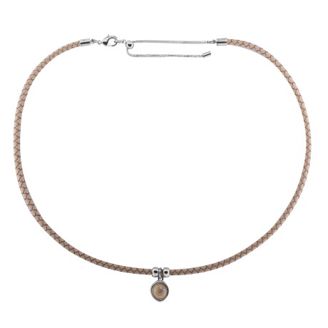 Колье Light White Delite B1909.1 BW/S Fiore Luna	