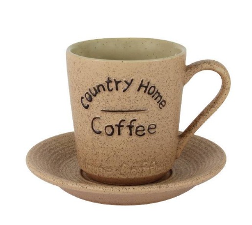 Чашка с блюдцем "Кантри Хоум" 200 мл., LF Ceramics