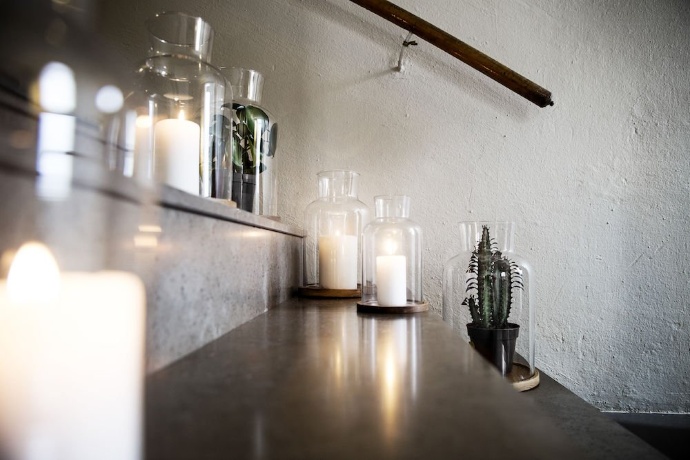 Подсвечник из дуба средний, 32x20 см. Nature SagaForm