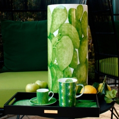 Чашка с блюдцем кофейная, 100 мл, CACTUS Taitu