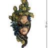 WS-311 Венецианская маска "Павлин" бол.