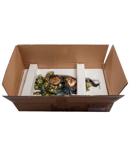 WS-311 Венецианская маска "Павлин" бол.