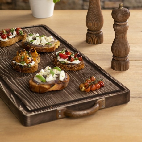 Доска разделочная, 30x106x3 см. Bisetti