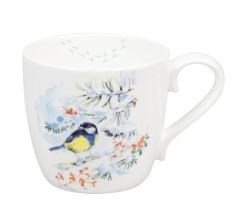 Кружка "Зимняя птица", 450 мл. Koenitz