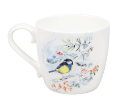 Кружка "Зимняя птица", 450 мл. Koenitz