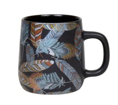 Кружка "Блестящие перья", 395 мл. Koenitz