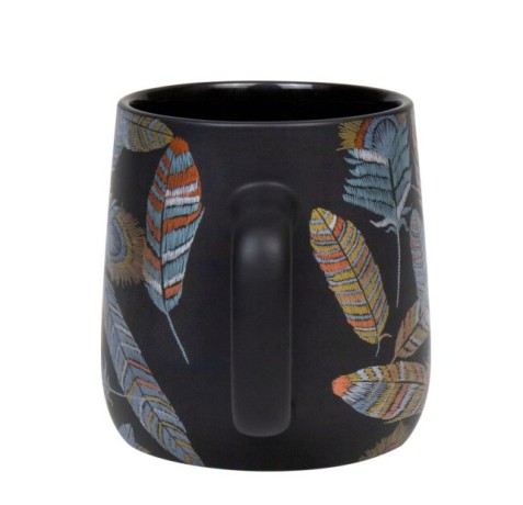 Кружка "Блестящие перья", 395 мл. Koenitz