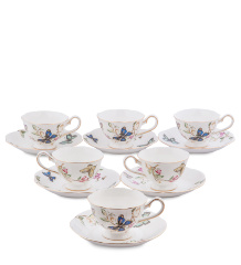 JK- 47 Чайный набор на 6 перс.&quot;Райский уголок&quot; (Pavone)
