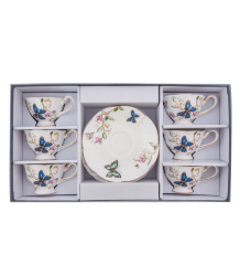 JK- 47 Чайный набор на 6 перс.&quot;Райский уголок&quot; (Pavone)
