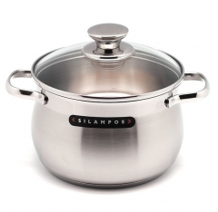Глубокая кастрюля 5 л. (22см) Роял Silampos