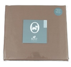 Простыня прямая (SB), сатин, 220x240см. капучино, BOVI