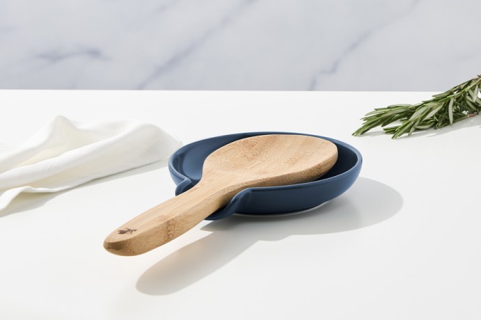 Подставка под ложку, 13,5х12 см фарфор P, синяя, Indulgence Maxwell & Williams