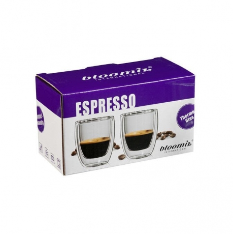 Набор чашек "Эспрессо Рим" Coffee, 80 мл, 2шт. Bloomix