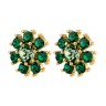 Серьги AUDE SG EMERALD GREEN