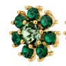 Серьги AUDE SG EMERALD GREEN