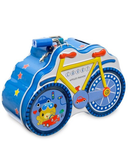 BX- 11/1 Металлическая копилка "Велосипед"