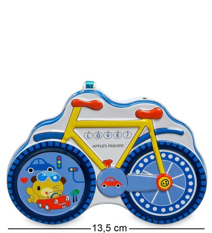 BX- 11/1 Металлическая копилка "Велосипед"